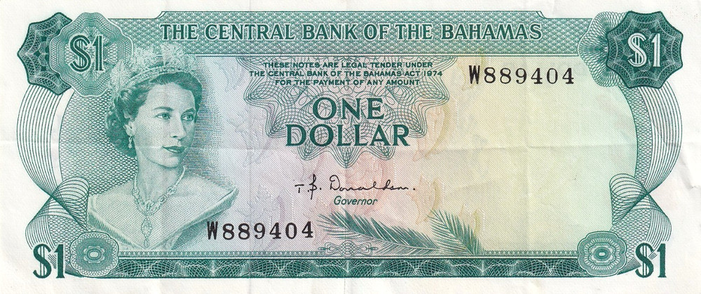 Bahamas 1 Dollar 1974 Pick# 35a