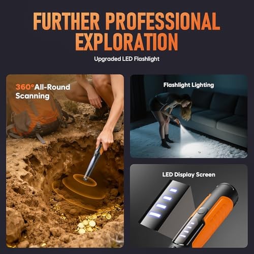 Metal Detector Pinpointer, Search Metal Detector Pinpointer LCD Display