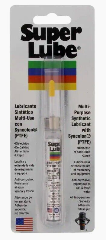Super Lube Multi Purpose Synthetic Lubricant With PTFE Precision Oiler - 7ml