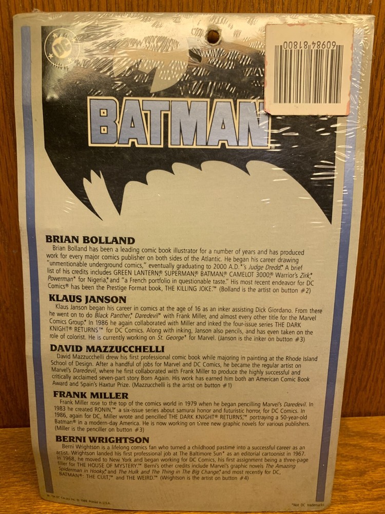 Vintage Batman Pinback buttons 2 packs