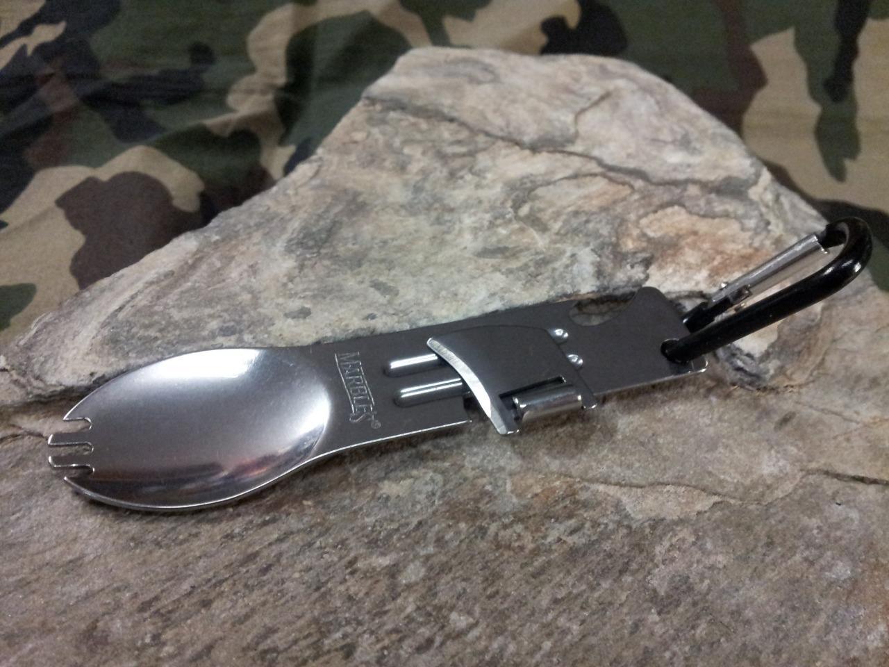 Marbles Campers Best Friend Tactical Spork Spoon Fork Camping Multi Tool 290