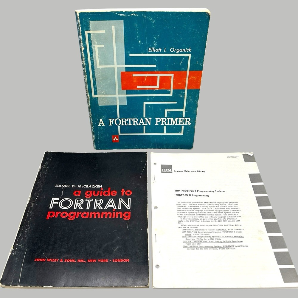 Guide to Fortran Programming Fortran Primer IBM Systems Reference Library Used