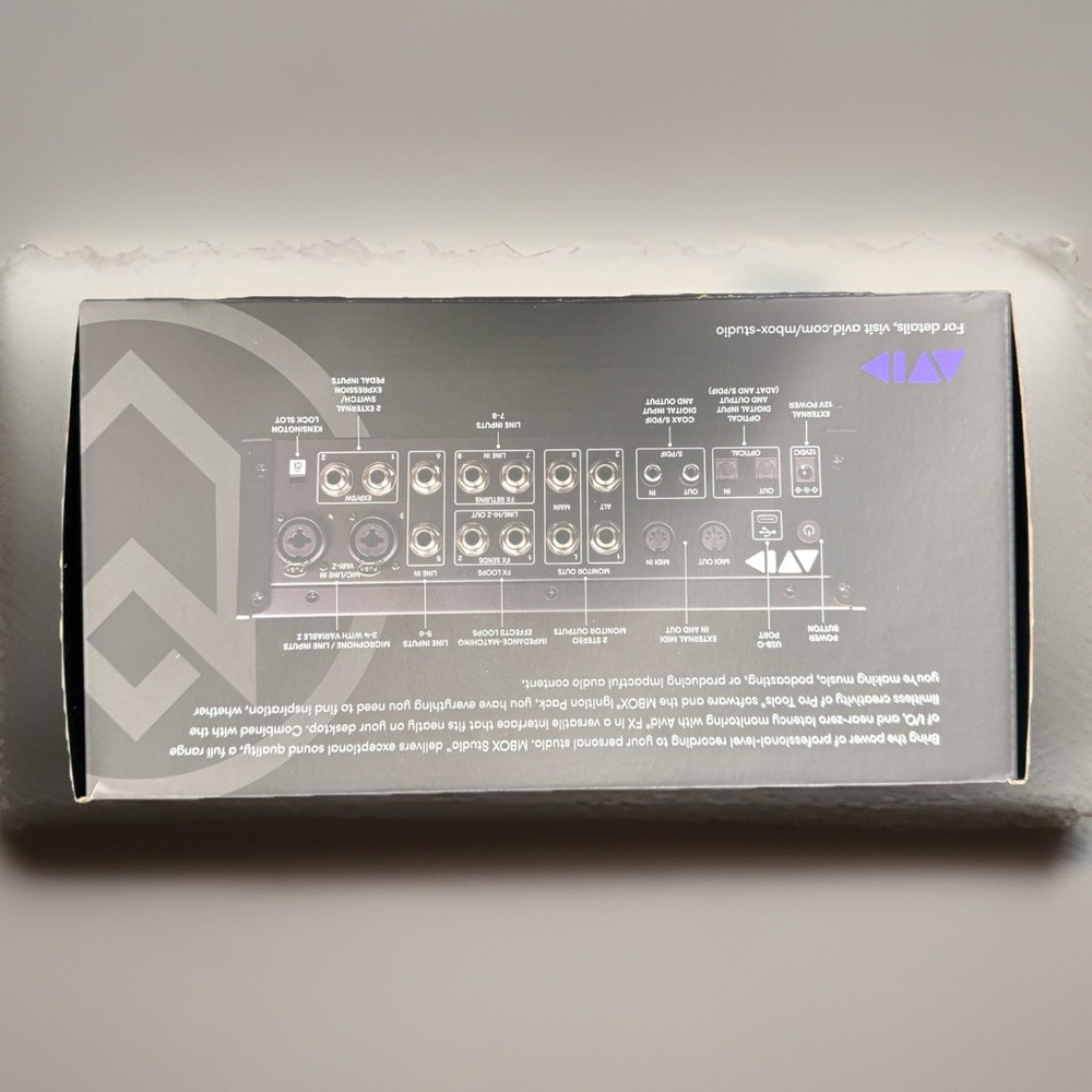 Avid MBOX Studio | USB-C | Audio Interface 21x22 | *USED*