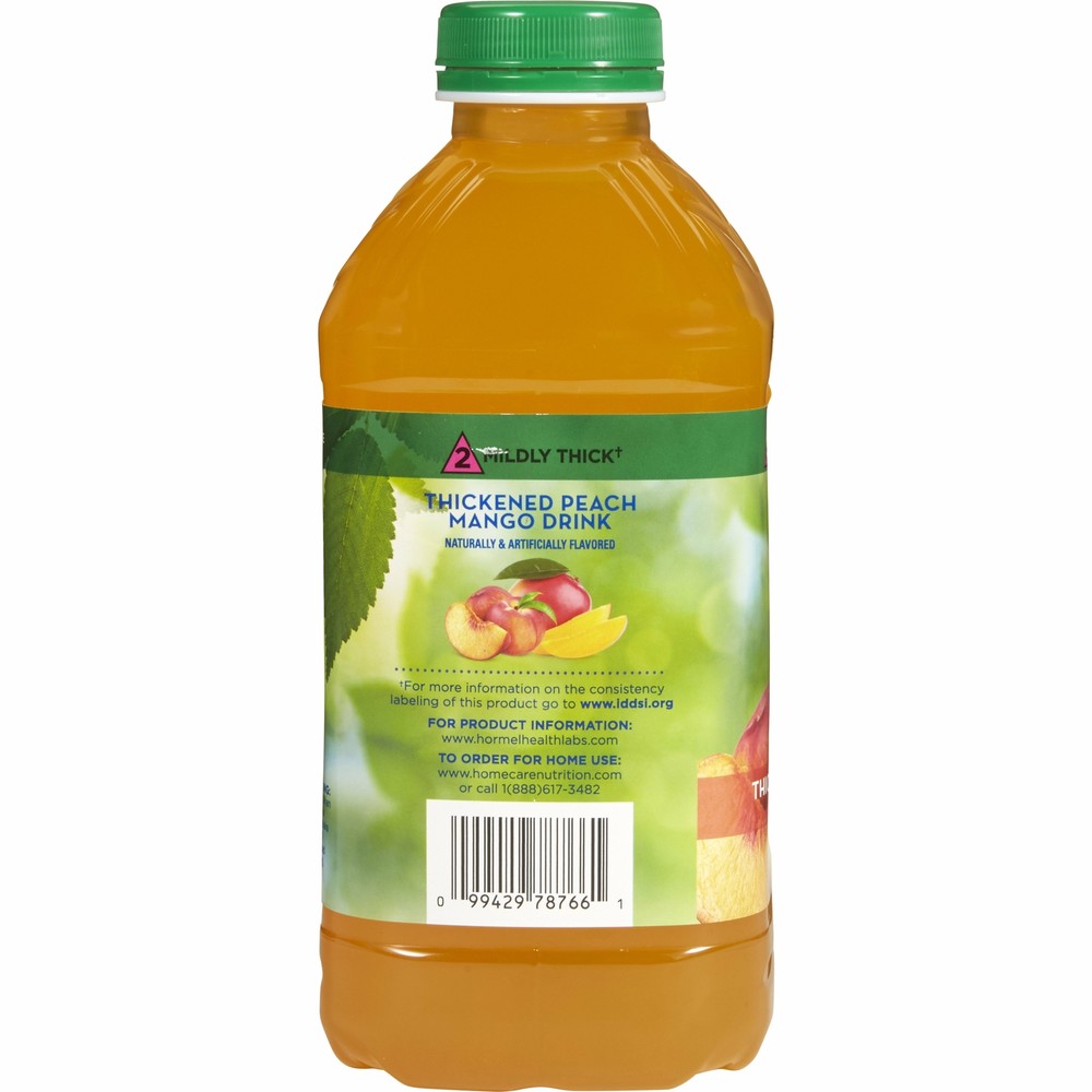 Thick & Easy Clear Thickened Beverage Peach Mango 46 oz. Bottle