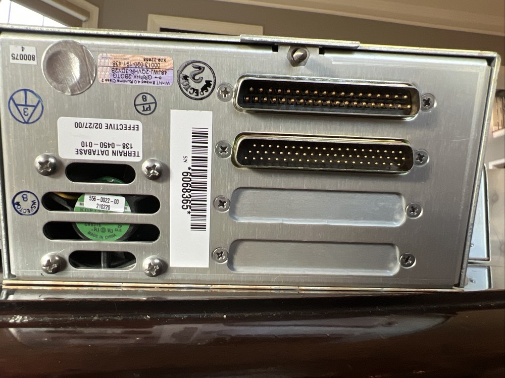 APOLLO MX20 MFD W/ DATA CARD, TRAY, HARNESSES