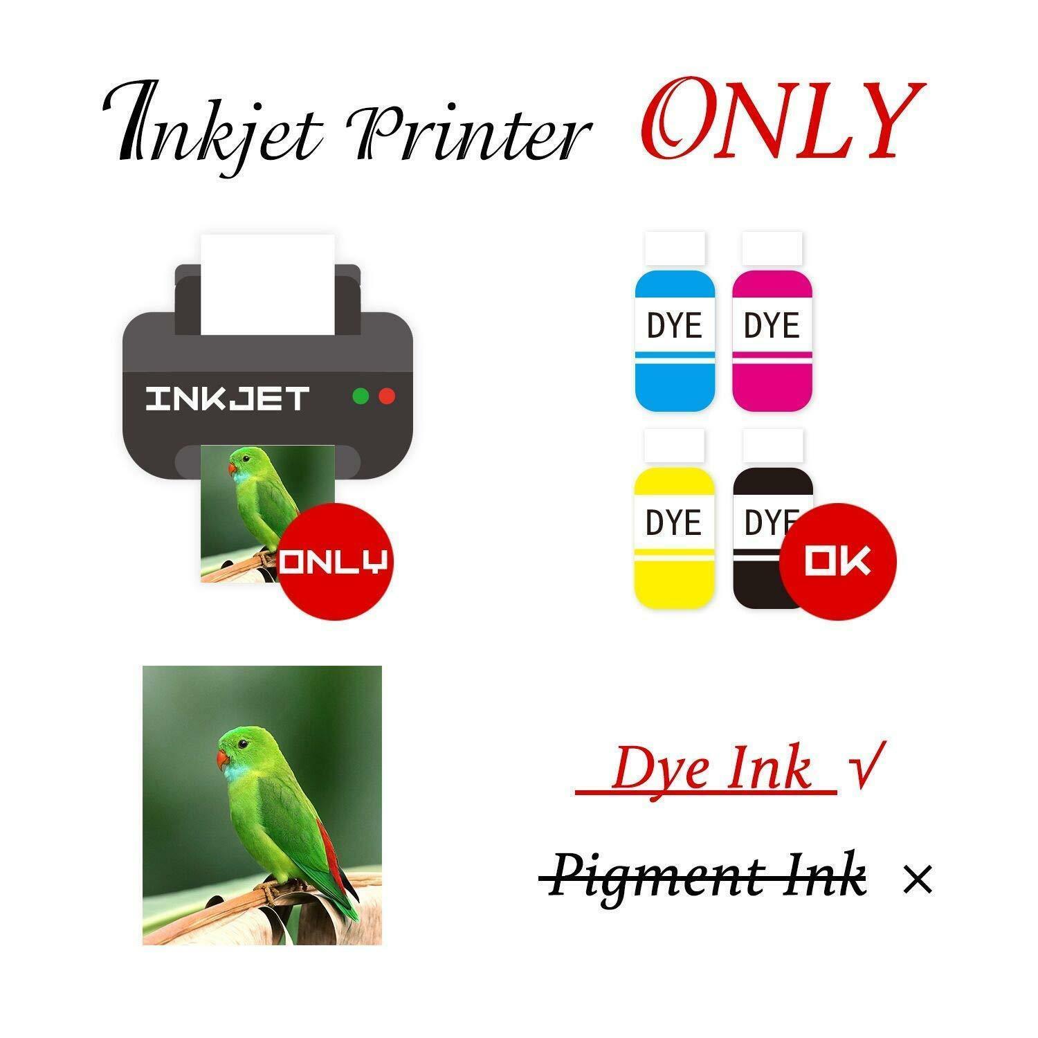 300 Sheets Koala Photo Paper 8.5 x 11 Glossy 48lb Inkjet Printer Epson HP Canon