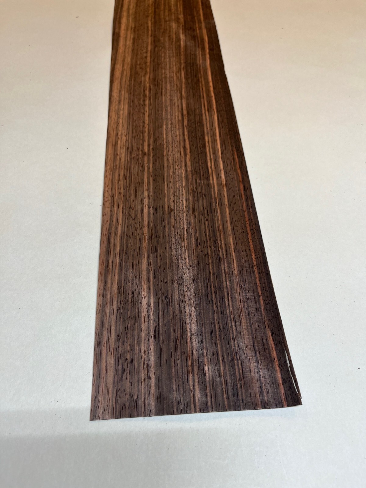 Macassar Ebony Wood Veneer 5.5" x 36" Raw No Backing