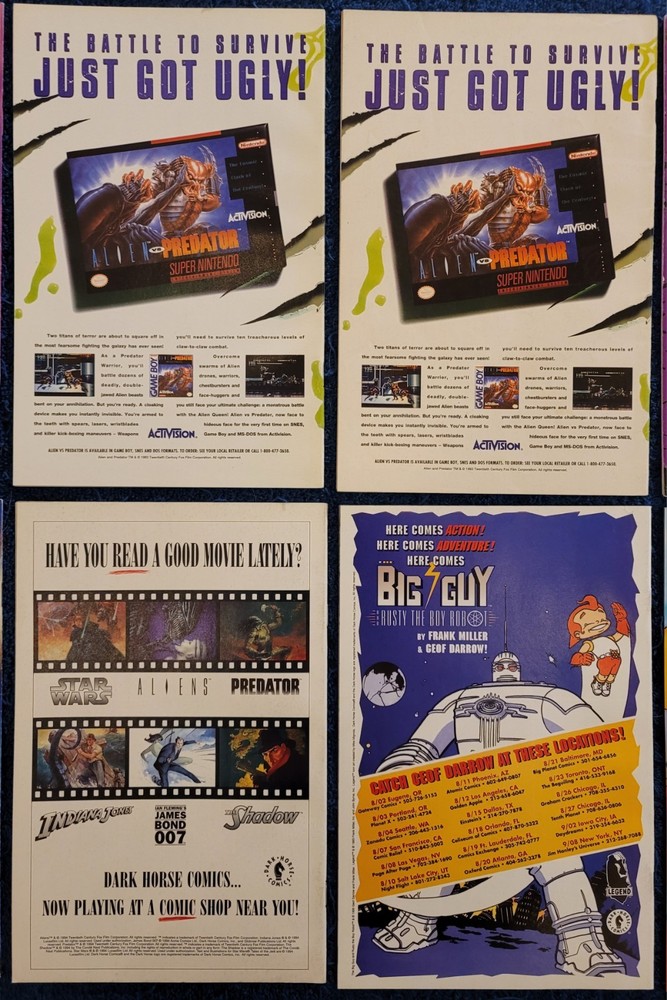 ALIEN VS. PREDATOR LOT of 10