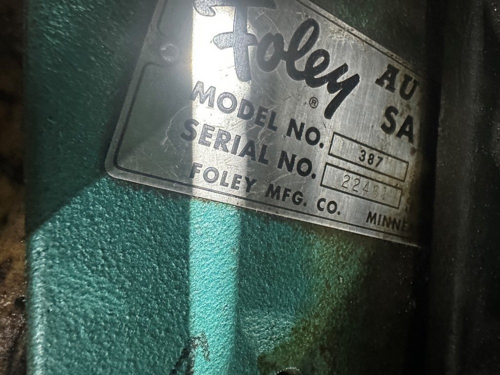 FOLEY 387 AUTOMATIC SAW FILER