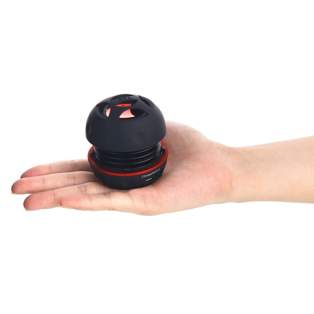 Mini Speaker System, Portable Plug-in Speaker with 3.5mm Aux Input, External ...
