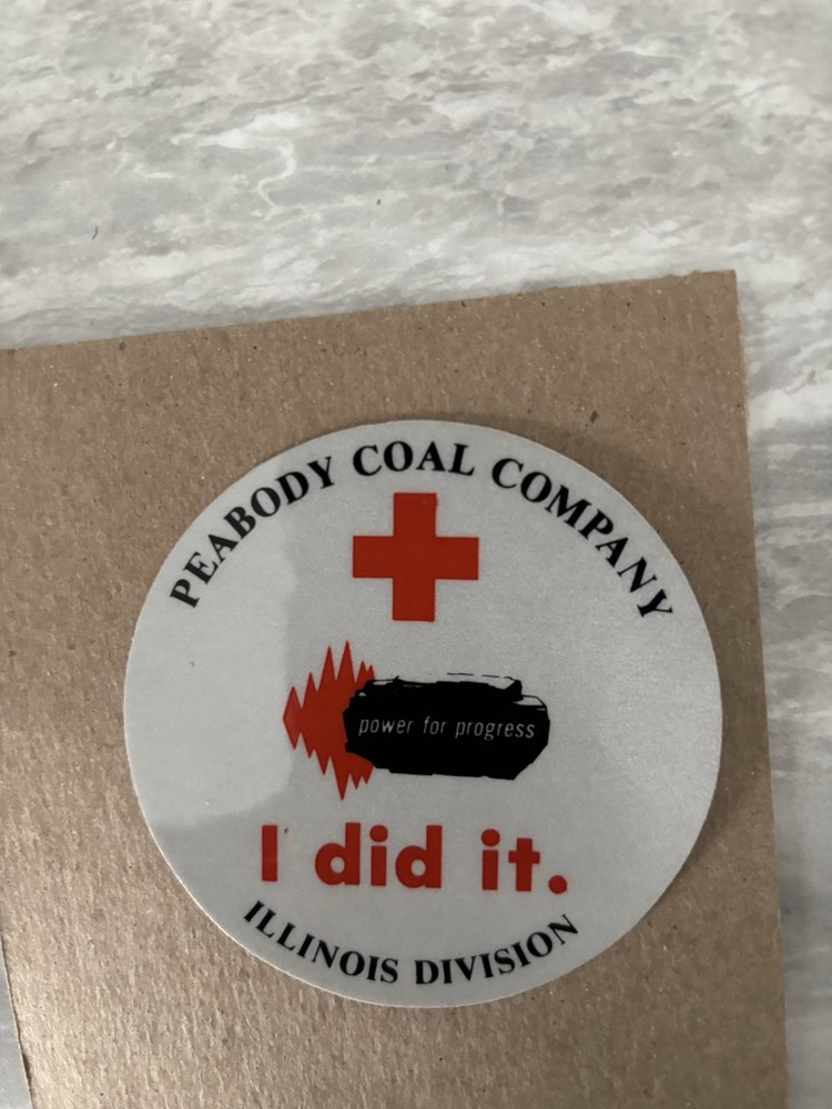 coal mining stickers(2026 Listing) Nice Peabody