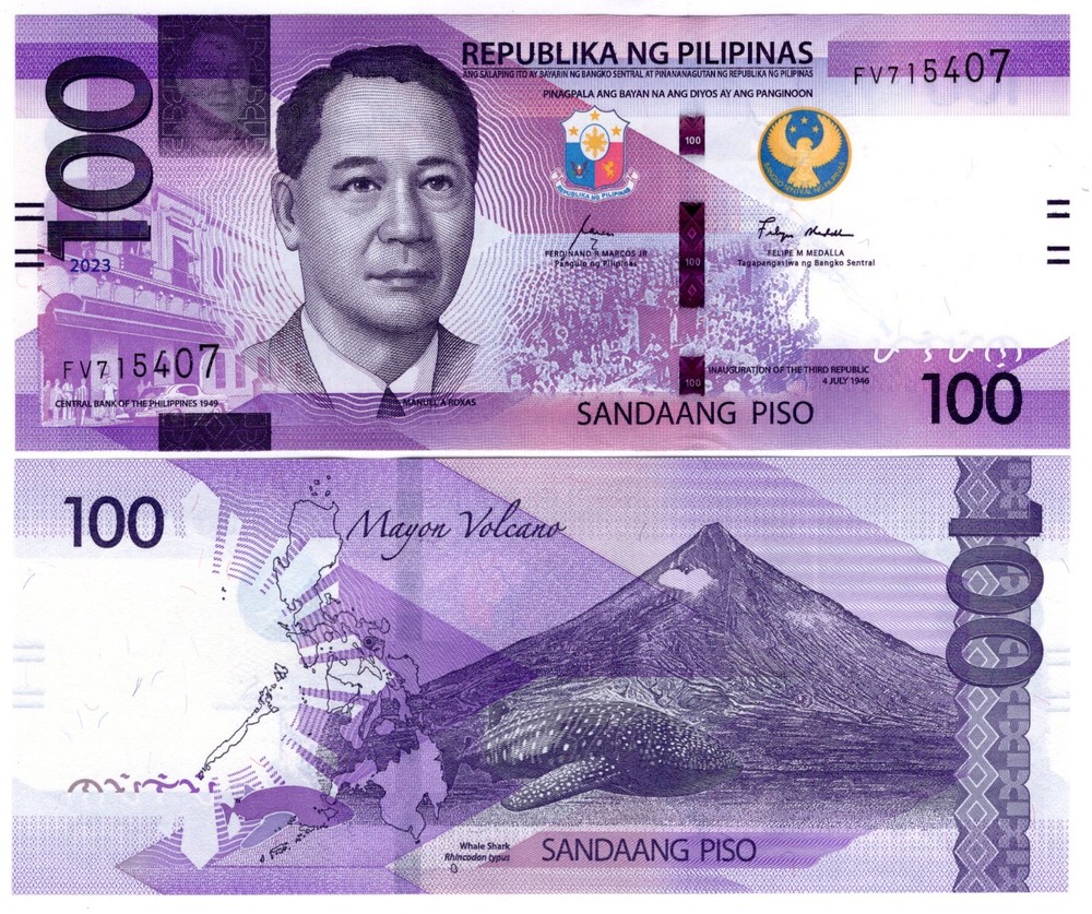 PHILIPPINES P-208 100 Pesos 2023 UNC