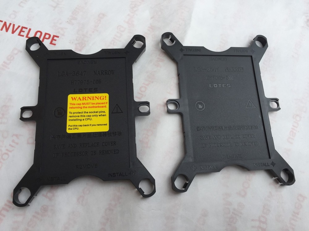 LOT 10 Pcs  Intel Scalable Xeon Socket LGA3647 CPU  Protector Cover ,ORIGINAL