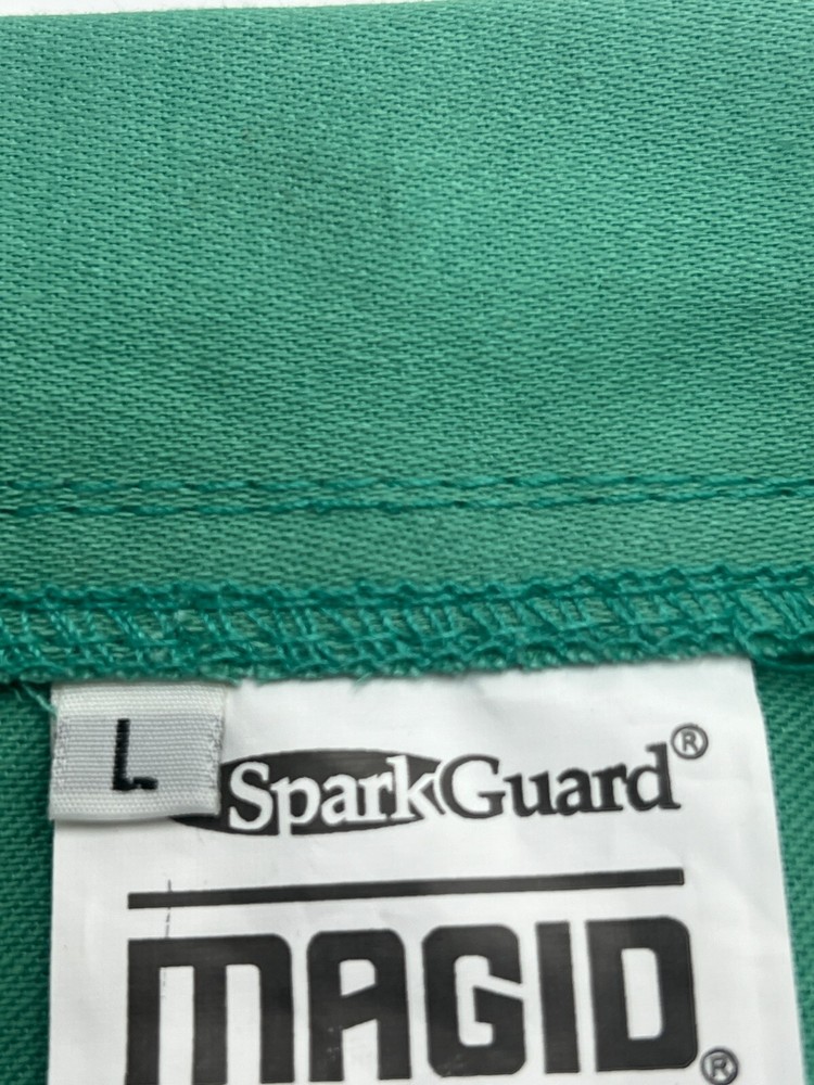 (QTY 2) MAGID 1834 Sparkguard Flame Resistant Jacket Inside Arm Patch Large