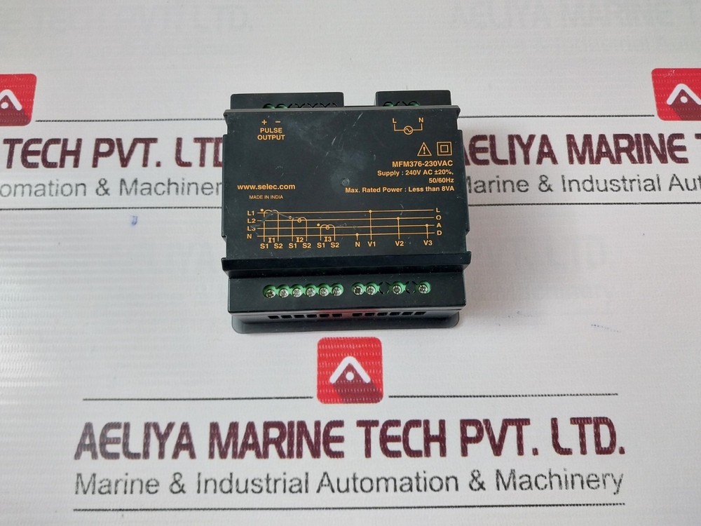 Selec MFM376 LED Multifunction Meter 240V AC