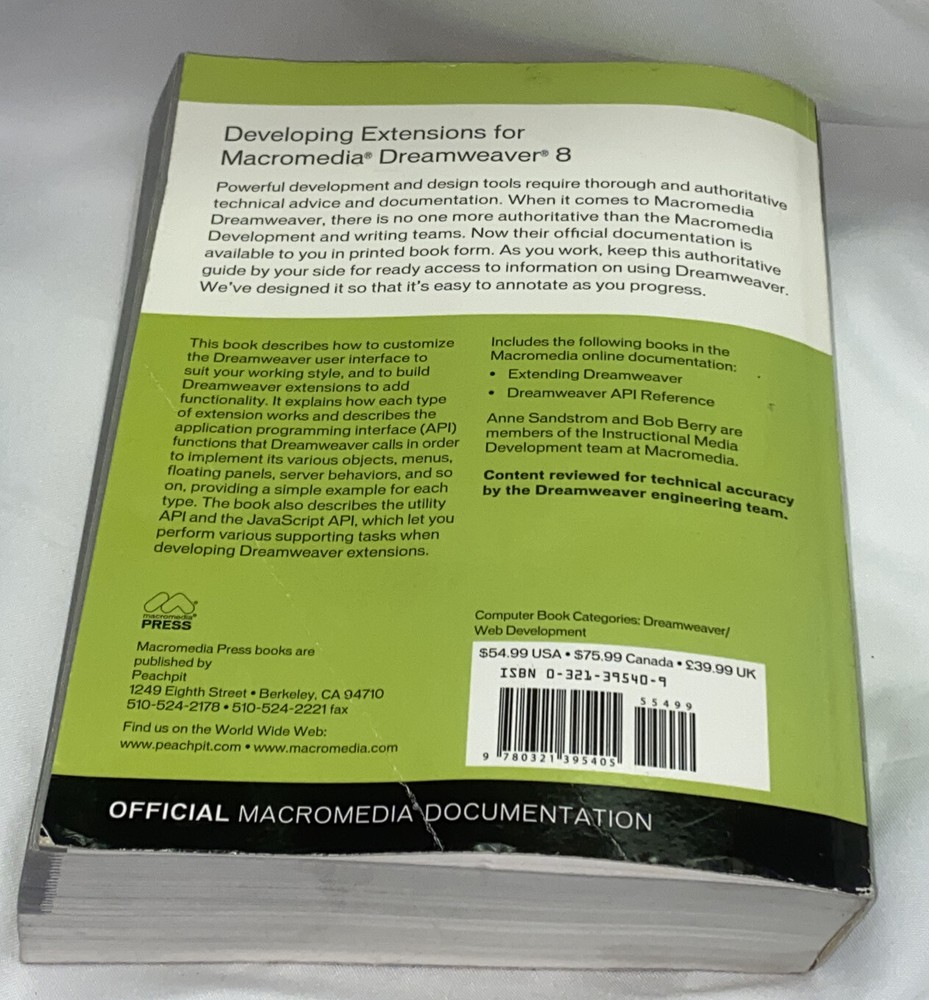 Macromedia Dreamweaver 8 for Windows No Cd - NO SERIAL NUMBER/CD KEY