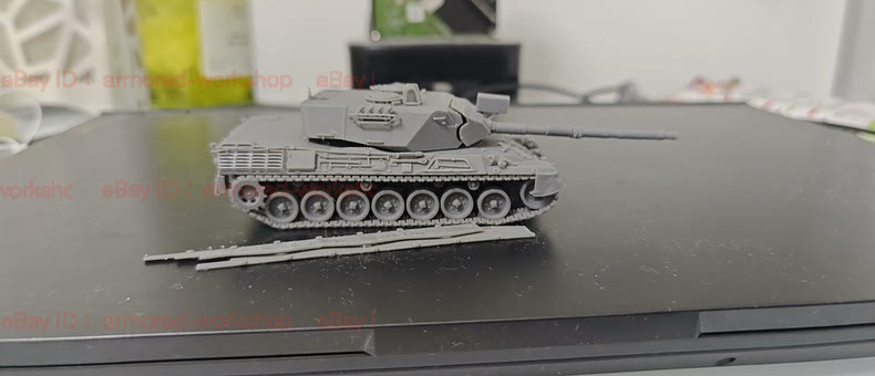 3D Printed 1/72 German Leopard A4 Main Battle Tank Unpainted