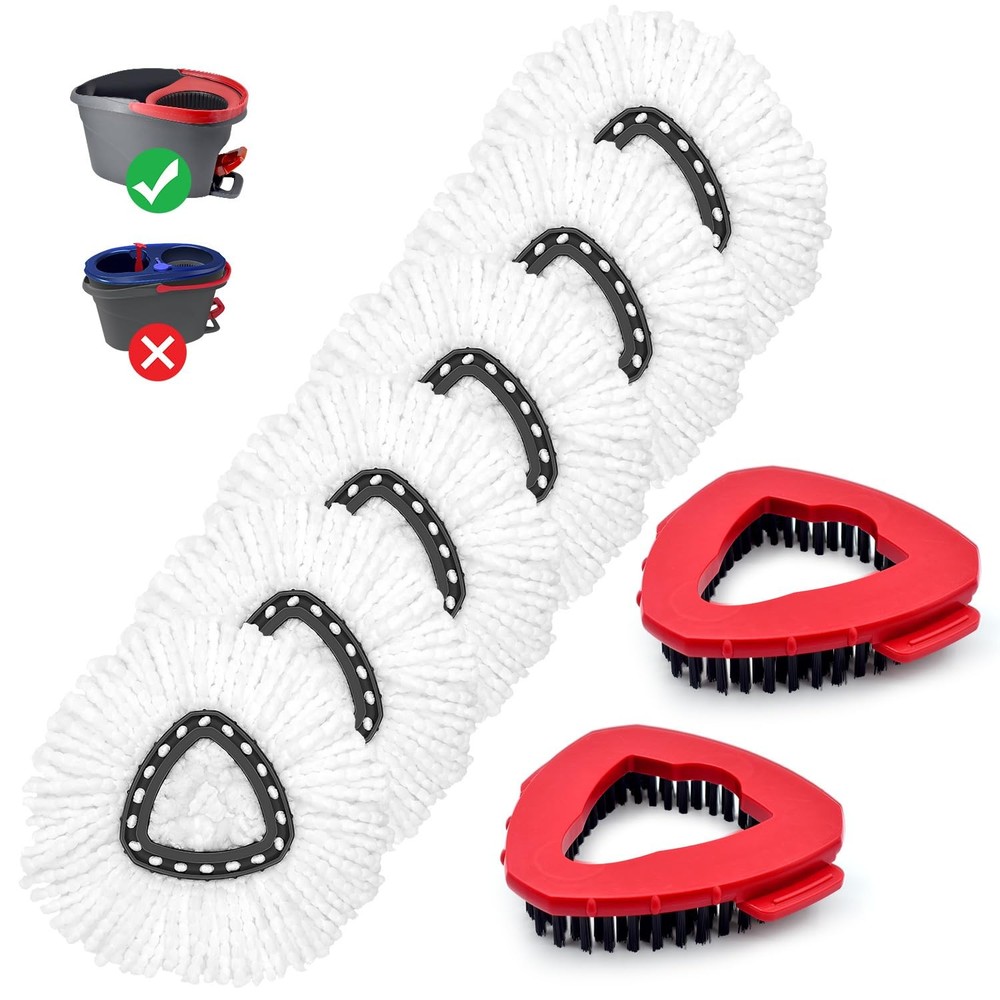 Mop Head Replacement Compatiable with Ocedar EasyWring 1-Tank System,Mircofib...