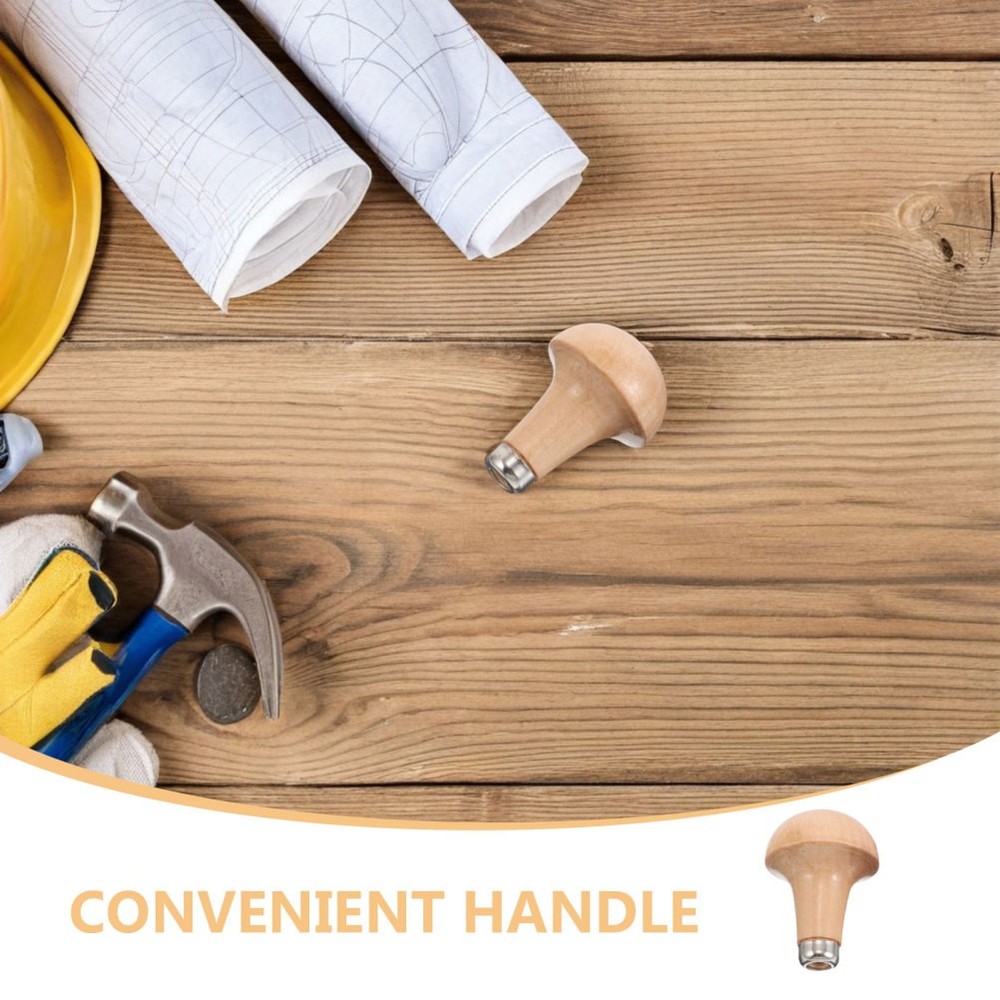 6 Pcs File Replacement Accessory Handles for Hand-operated Tools
