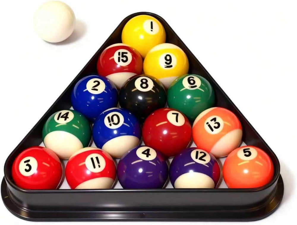 Mini Billiard Pool Balls Set - 1.5" Billiard Balls Set