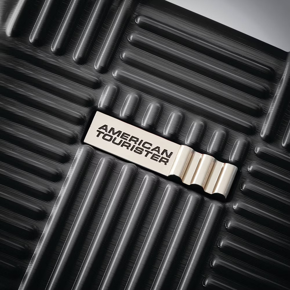 American Tourister Large Checked Luggage Suitcase 28" Hardside Spinner 8-Wheel