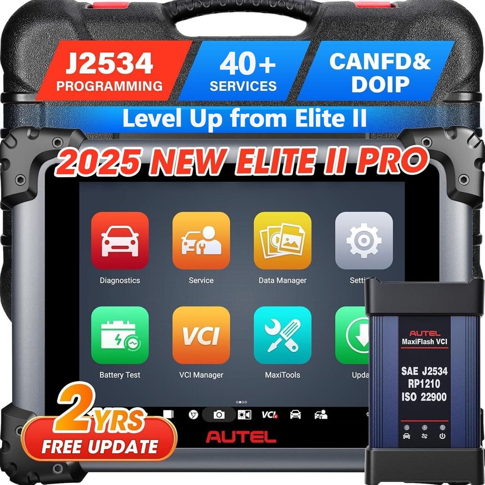 2026 Autel MaxiSys Elite II PRO As MS919 Diagnostic Scan Programming Key Coding