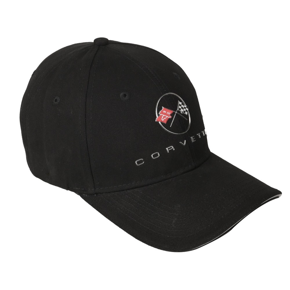 C1 Corvette Liquid Metal Logo Hat