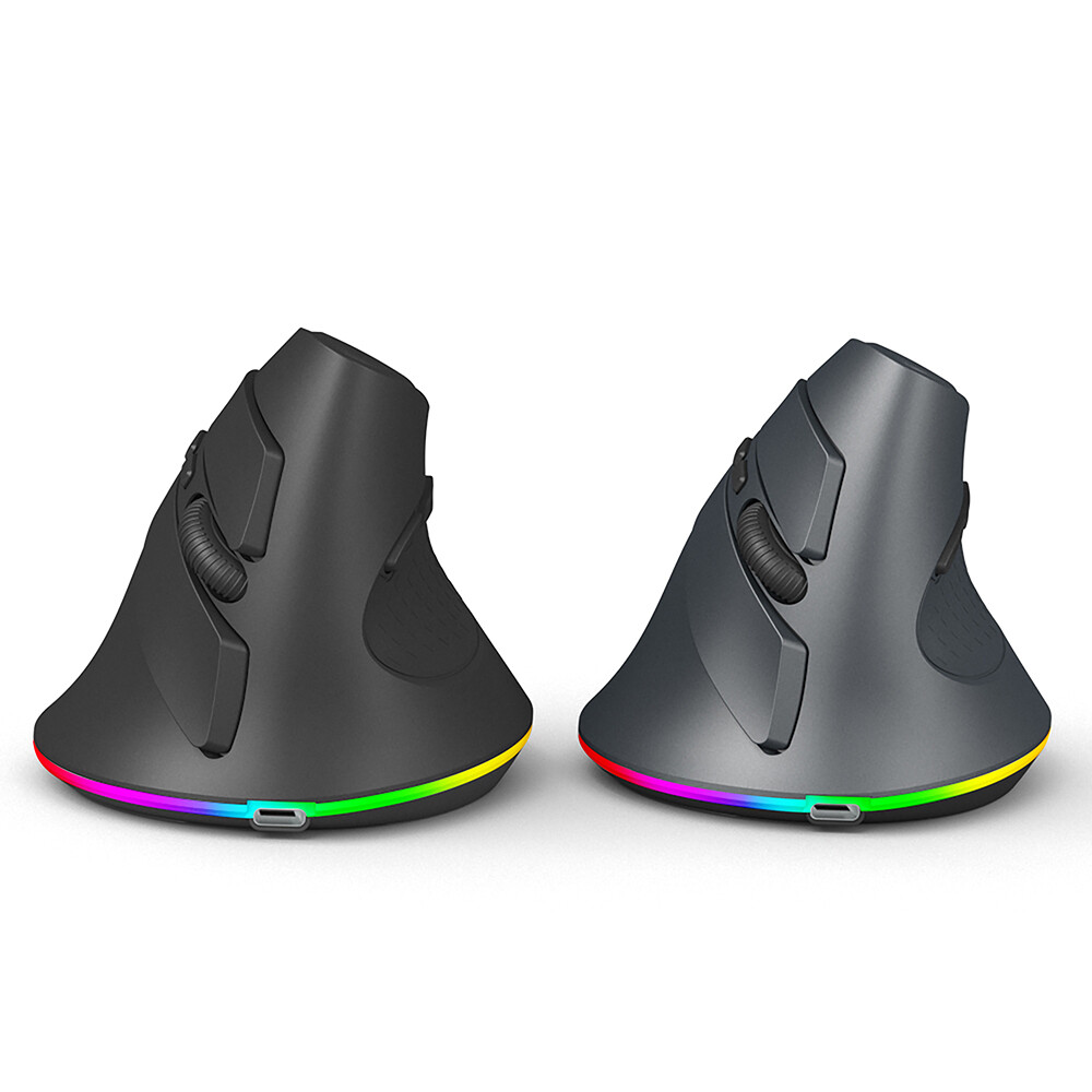 Vertical Mouse Ergonomic 2.4GHz and dual 5.1 Bluetooth-compatible Wireless