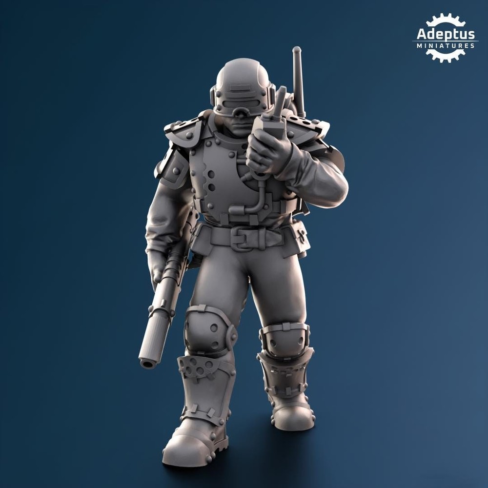 Command Squad - Greyplate Troops - Set of 4