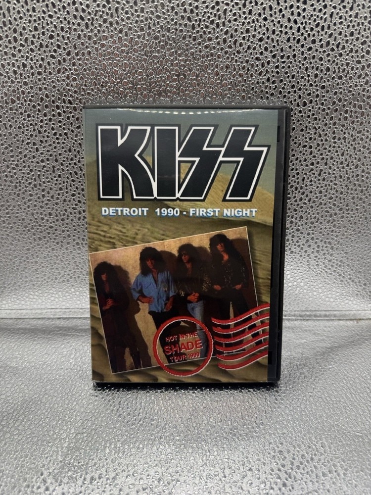 KISS - Hot in the Shade Tour 90 Detroit 2nd Night DVD Gene Simmons Paul Stanley