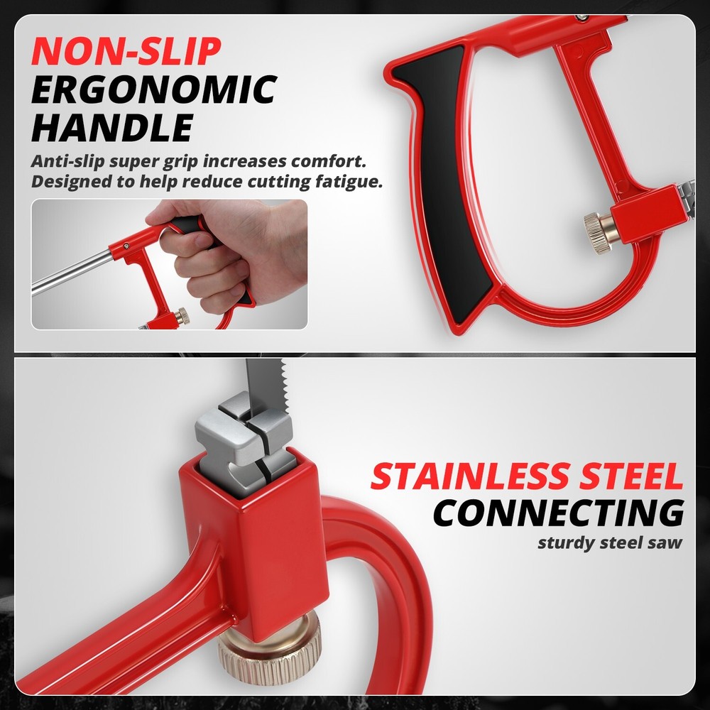 Alloy Steel Hack Saw Tool Set 5 Extra 8.66鈥