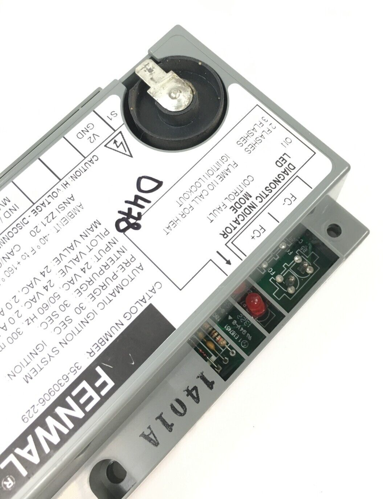 FENWAL 35-630906-229 Automatic Ignition System Control Module 199-M89 used #D478