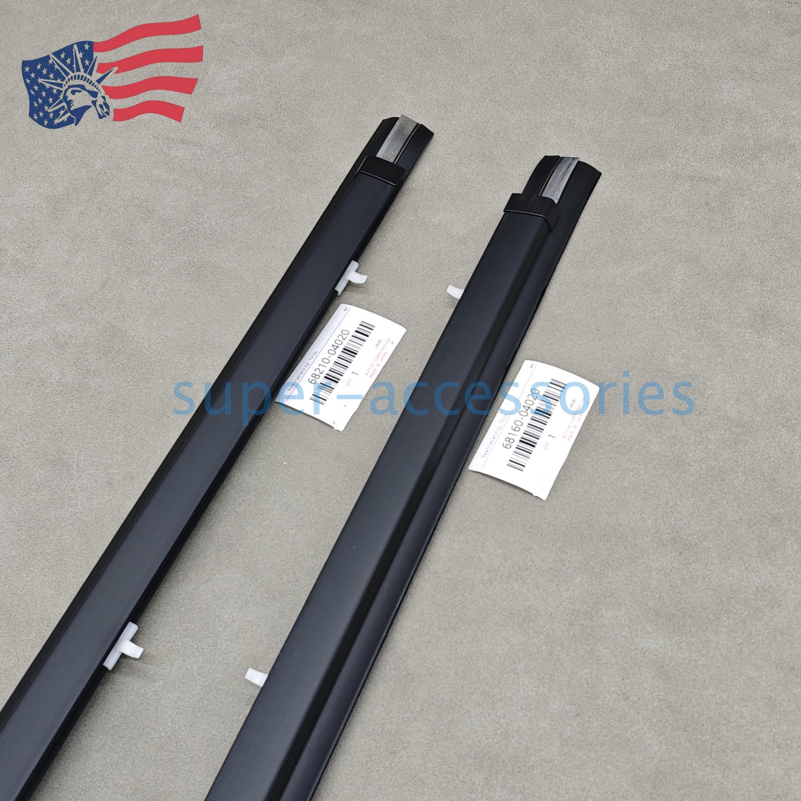 OEM Window Moulding Trim Weatherstrip FITS For Toyota Tacoma Double Cab 95-04