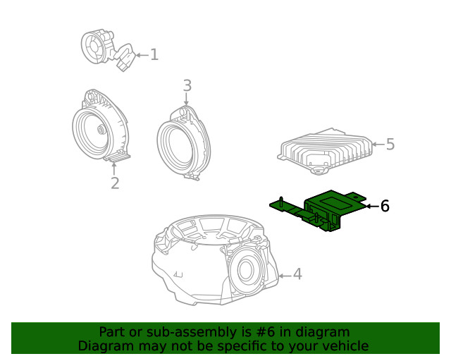 Genuine GM Mount Bracket 42862160