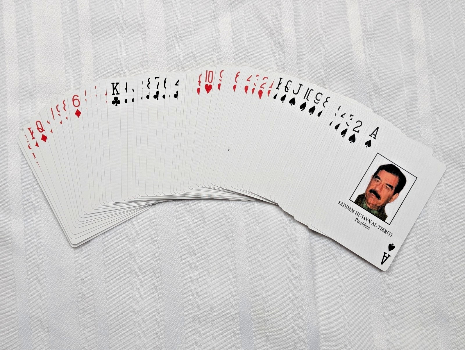 2003 Iraqi Most Wanted Playing Cards Military Iraq - Sealed! New!