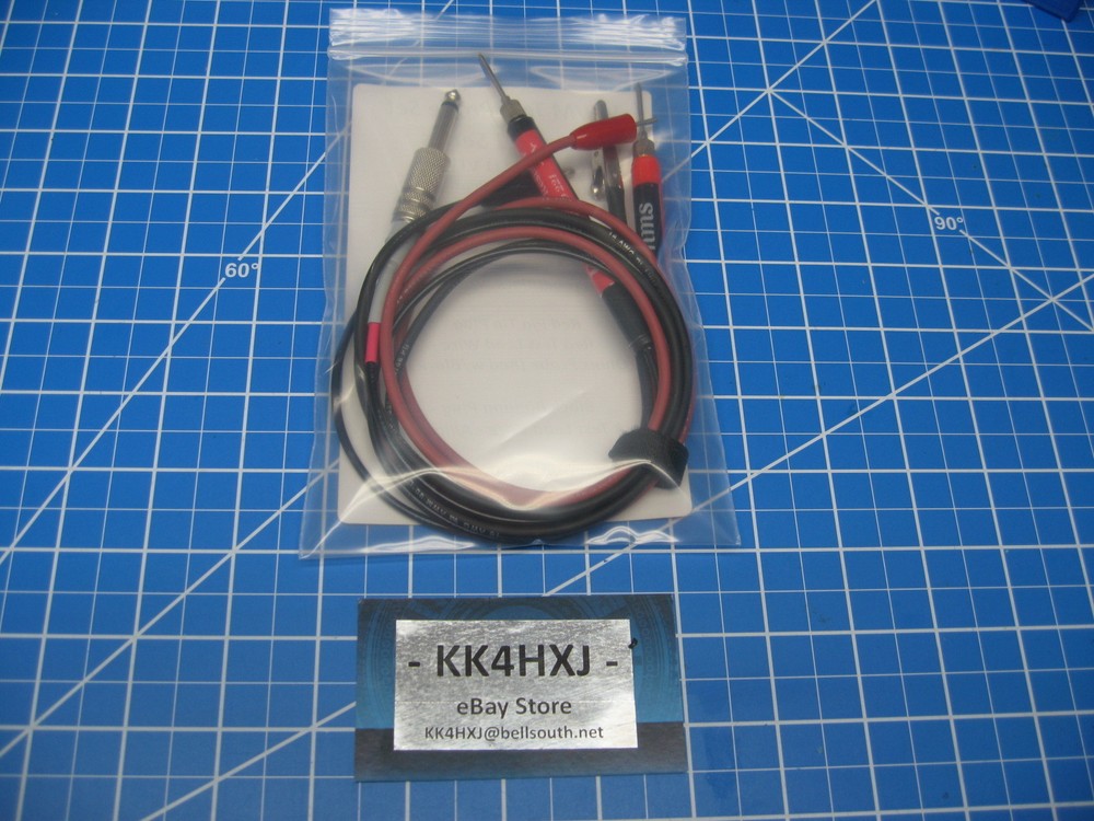 Custom VTVM Probe Set - Assembled - for Eico 221 & 214 VTVMs