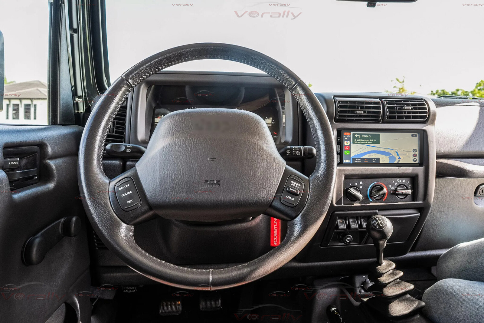 For Jeep Wrangler 1997-2002 Jeep TJ Apple Carplay Stereo Radio Android Nav Play