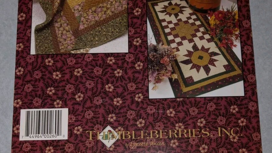 THIMBLEBERRIES MAPLE VALLEY QUILTS Pattern Booklet #260 LYNETTE JENSEN (2003 PB)
