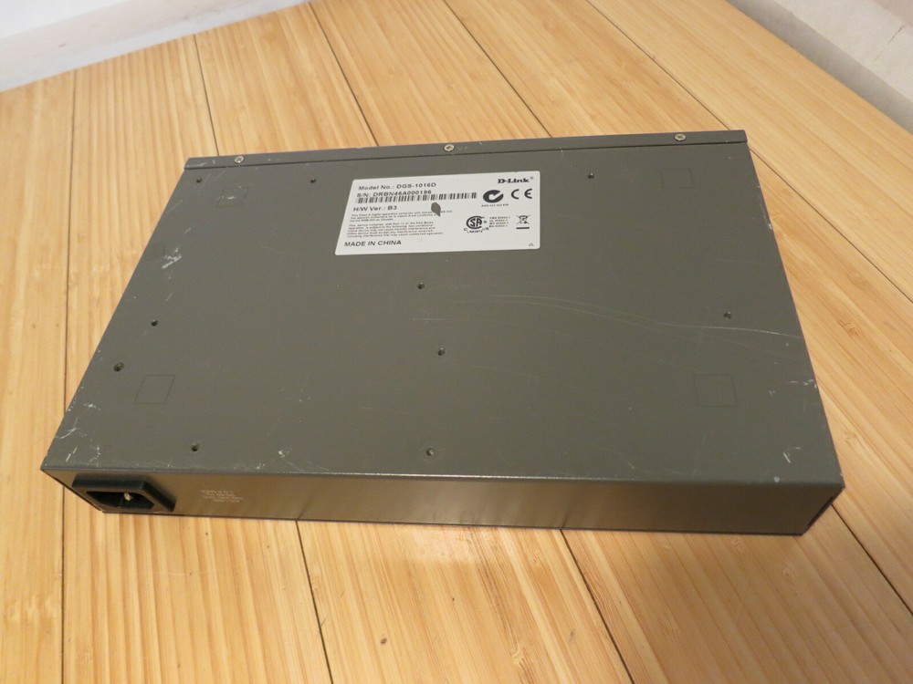D-Link DGS-1016D (DGS1016D) 16-Ports External Switch Unmanaged