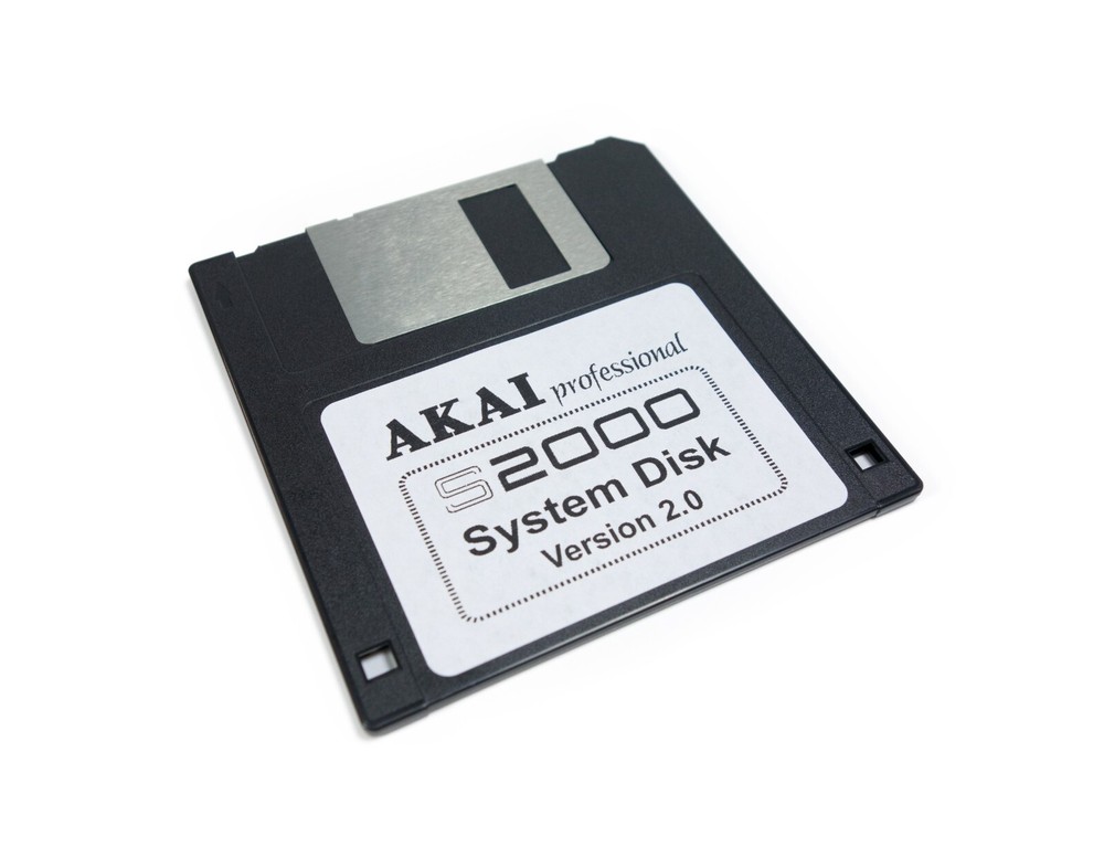 System Disk V2.0 for AKAI S2000 S-2000 Operating System Startup Boot Floppy Disk