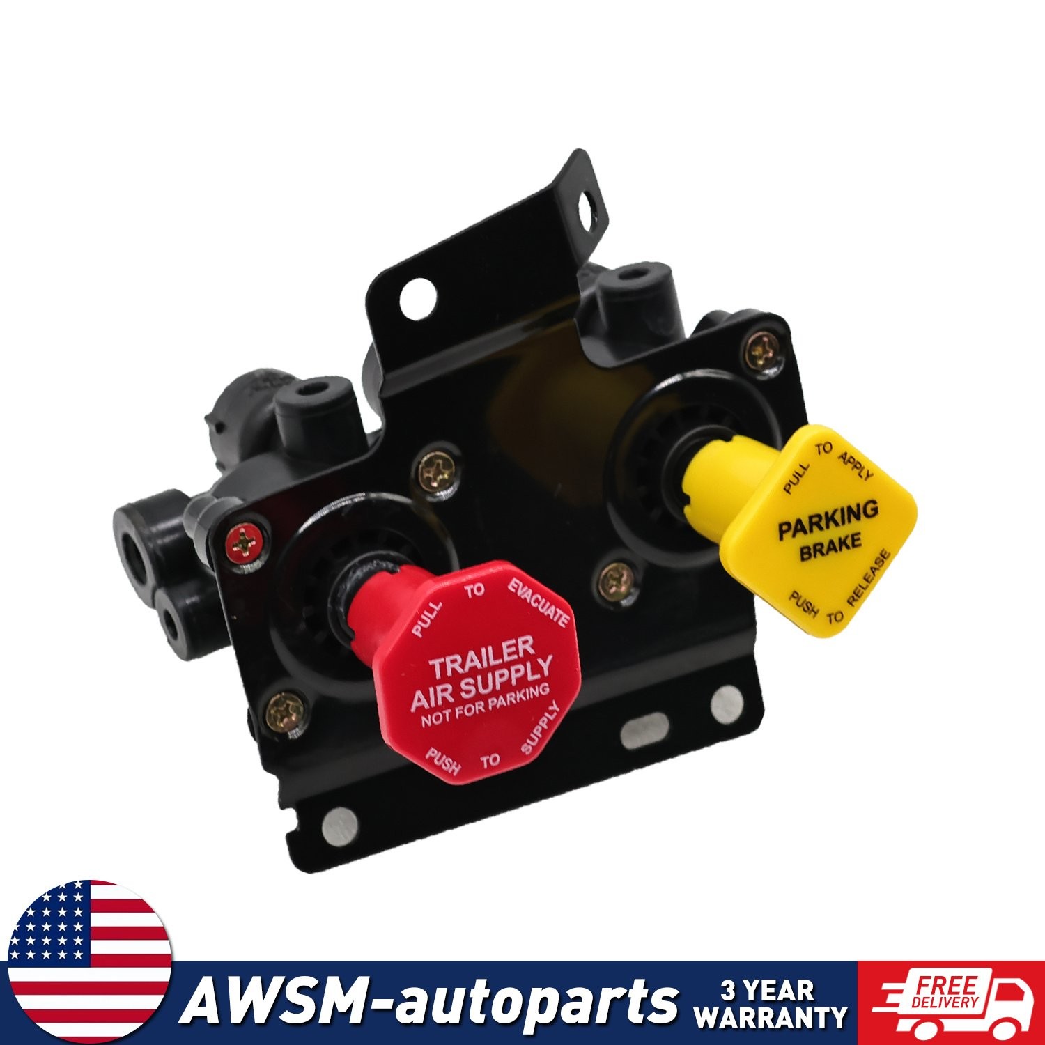 For VOLVO DASH VALVE (MV-3)  REPLACEMENT For 24340522 5 PORT New