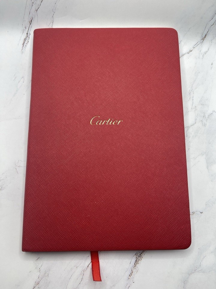 Cartier Classic Red Diary Notebook