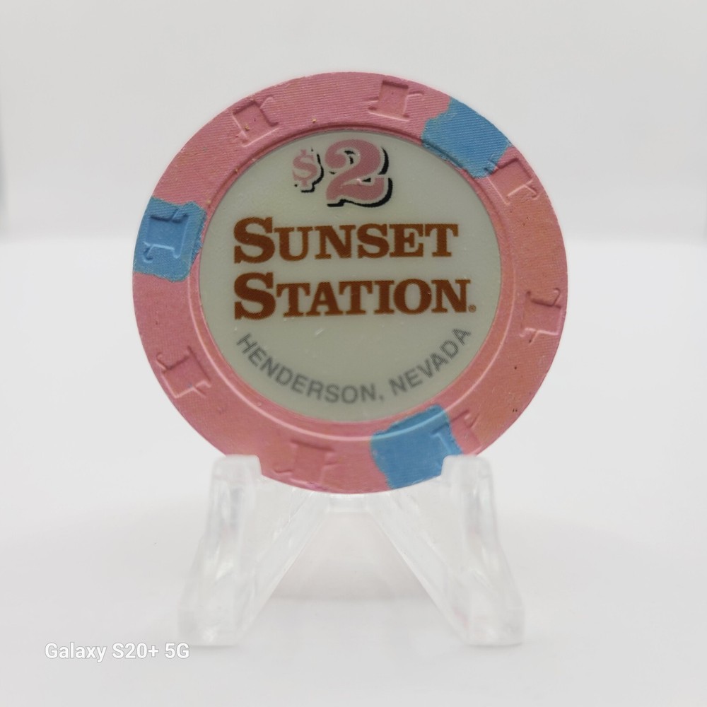 Sunset Station Henderson Nevada 2023 $2 Chip