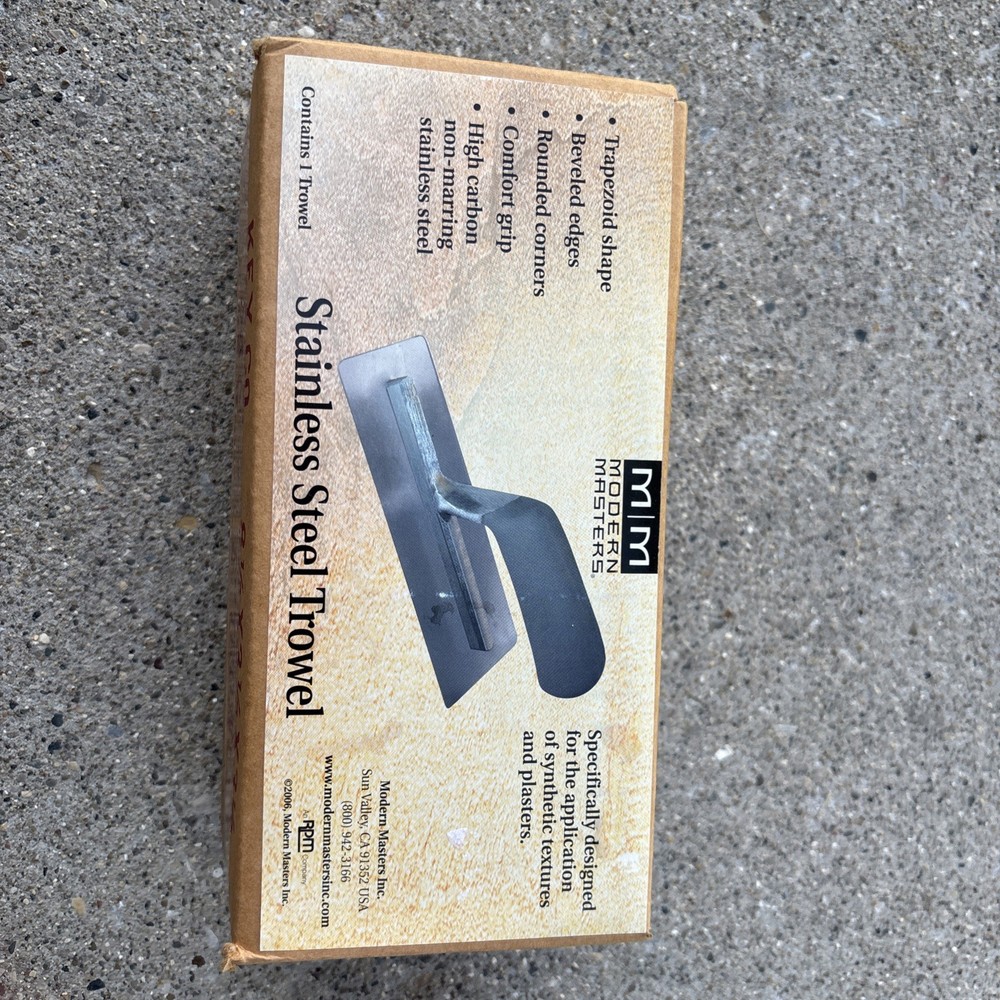 8” Stainless Steel Trowel