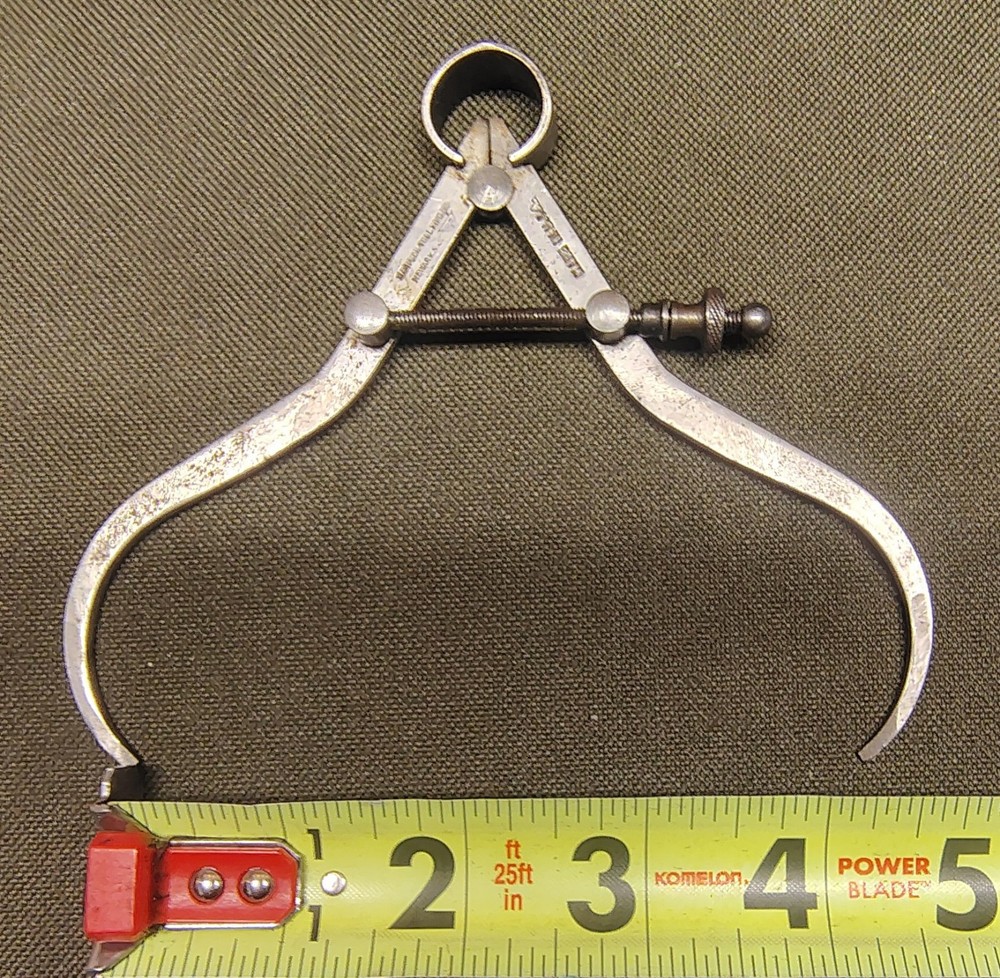 🗽 VINTAGE SAMPSON TOOL 4" OD CALIPER