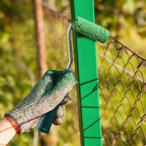 Paint Roller Kit, 12 Pack, 2 Inch Mini Paint Rollers, Small Paint Tray Liners,