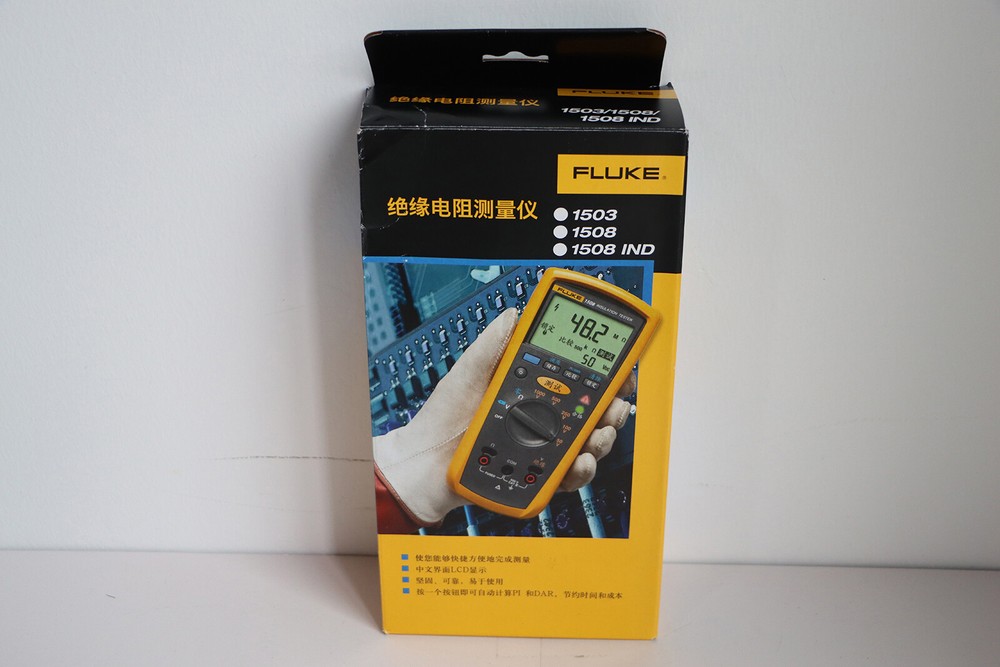 Fluke 1503 Digital Insulation Resistance Tester HighPrecision Megger Multimeter
