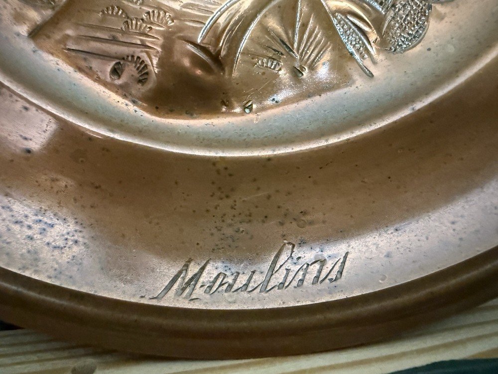 Old World Charm Copper Plates.