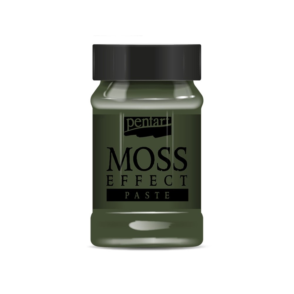 Moss Effect Paste | Dark Green 100ml | Pentart | Mixed Media & DIY