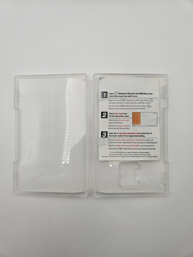 Strike Ten Pin Bowling Nintendo Switch Replacement Case Only NO GAME